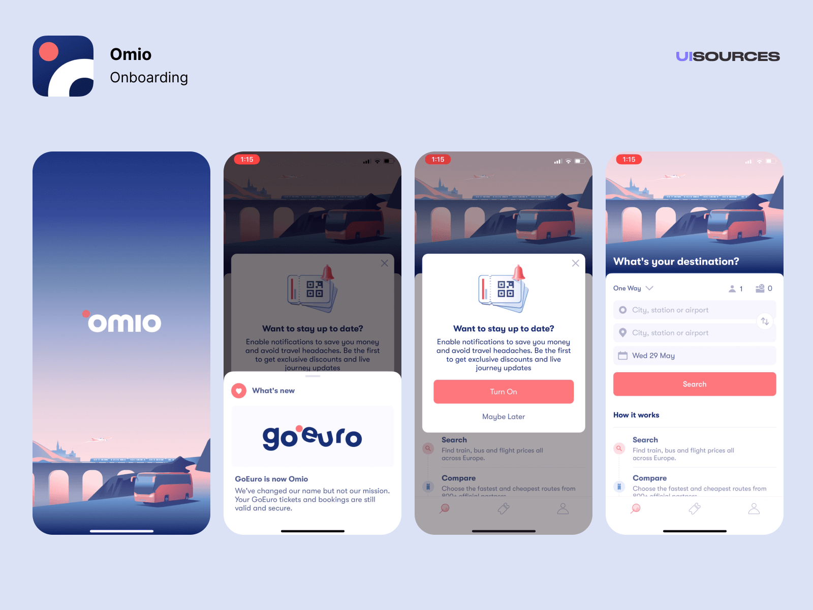Omio llega al mercado de EEUU en su expansión global