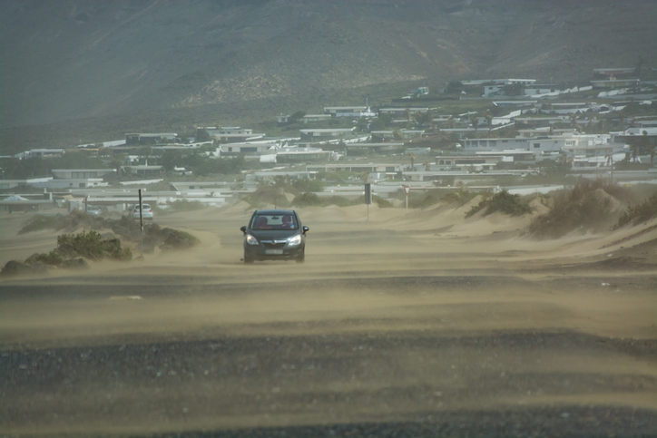 Huge sandstorm closes airspace around Spain’s Canary Islands