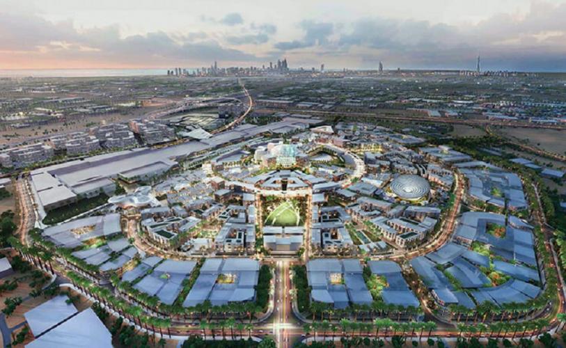 Expo 2020 Dubai staff member contracts coronavirus