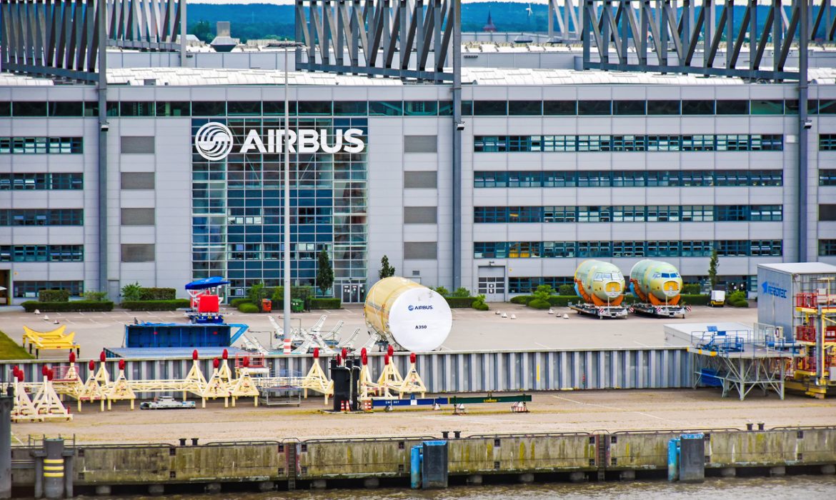 Airbus para su producción en plantas de Alemania y EEUU por el coronavirus