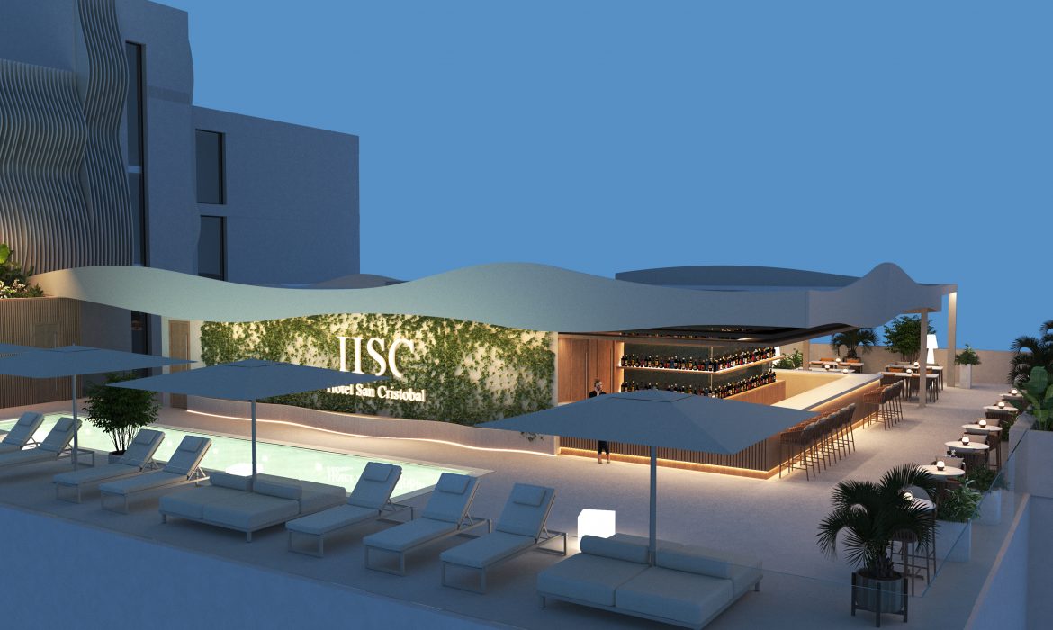 The San Cristóbal hotel closes its doors to carry out a complete refurbishment and to be transformed into a 4-star establishment