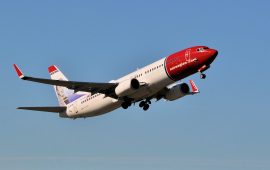 Norwegian Air transportó 2,31 millones de pasajeros en julio